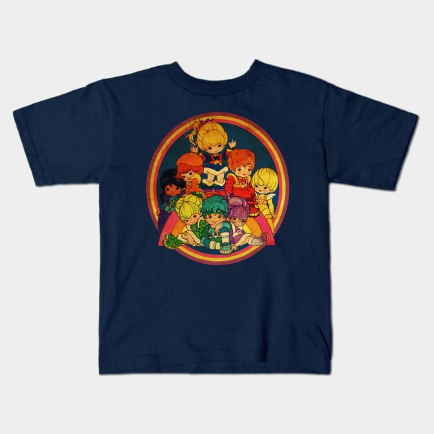 Rainbow Brite And Friend Vintage Kids T-Shirt by PENDLETON